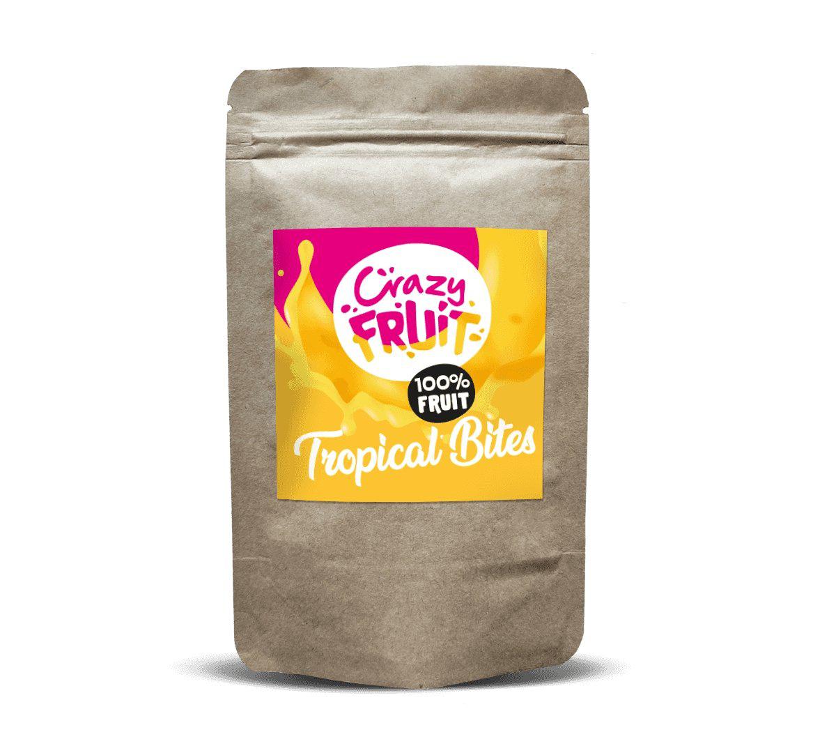 CrazyFruit - Tropical Bites 100 gram - Healthy Impact B.V.