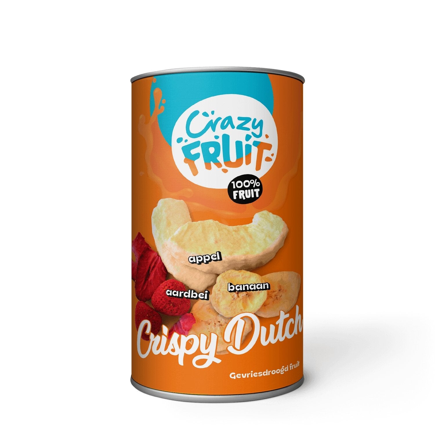 CrazyFruit - Crispy Dutch 100 gram - Healthy Impact B.V.