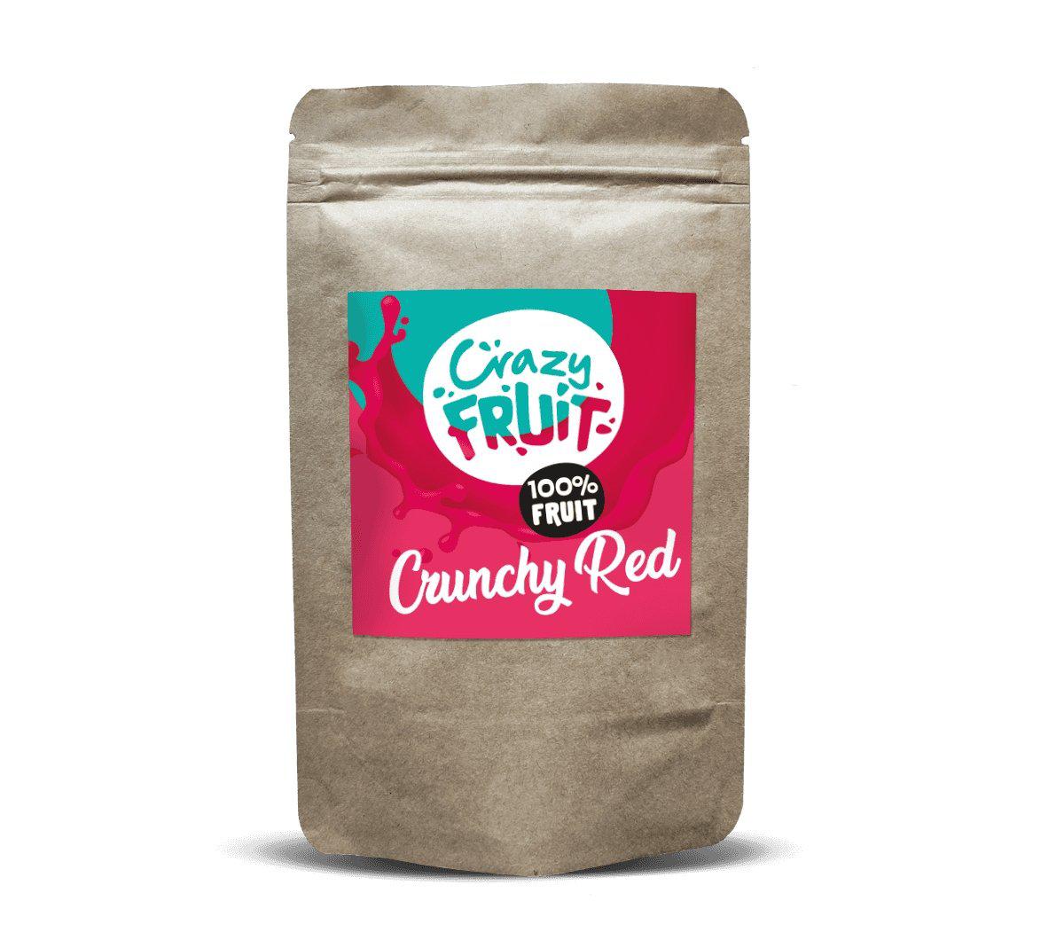 CrazyFruit - Crunchy Red 100 gram - Healthy Impact B.V.