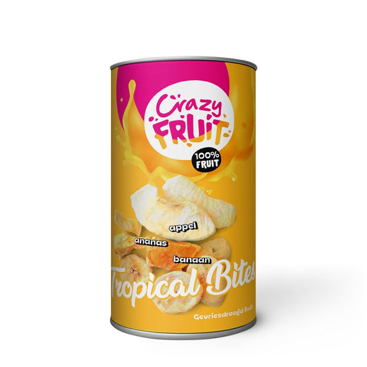 CrazyFruit - Voordeelpakketten Tropical Bites 3x - Healthy Impact B.V.